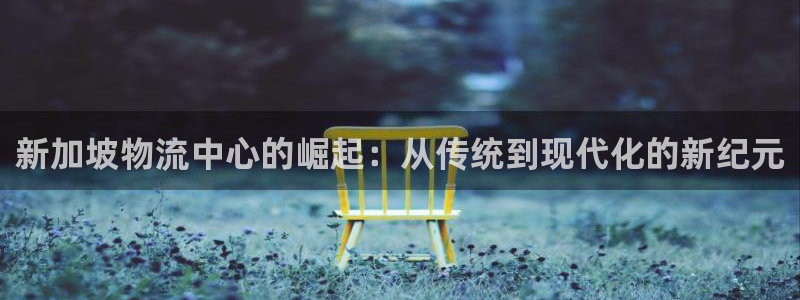 豪门国际技巧：新加坡物流中心的崛起：从传统到现代化的新纪元